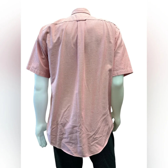 Stafford Button Down EUC Pink 60% Cotton Size 17 - Picture 3 of 7